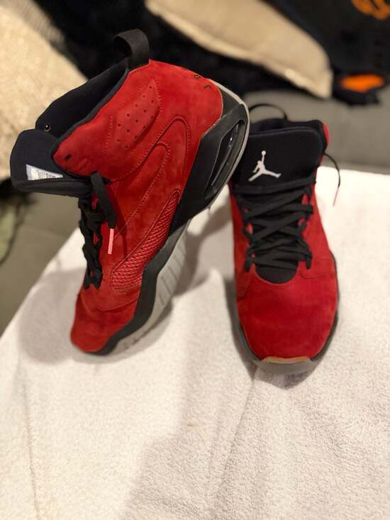 Air Jordan Lift Off Gym Red Black Basketball Sneakers